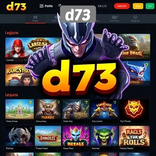 D73 Situs Game yang Menawarkan Beragam Genre Menarik